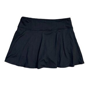 Willit Women's Tennis Mini Skirt Skort Gold Athletic Black Size L Large Stretch